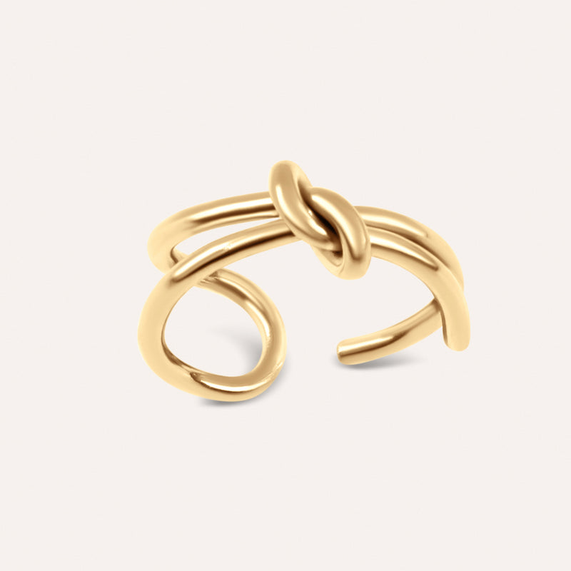 Infinity Knot Layered Ring 