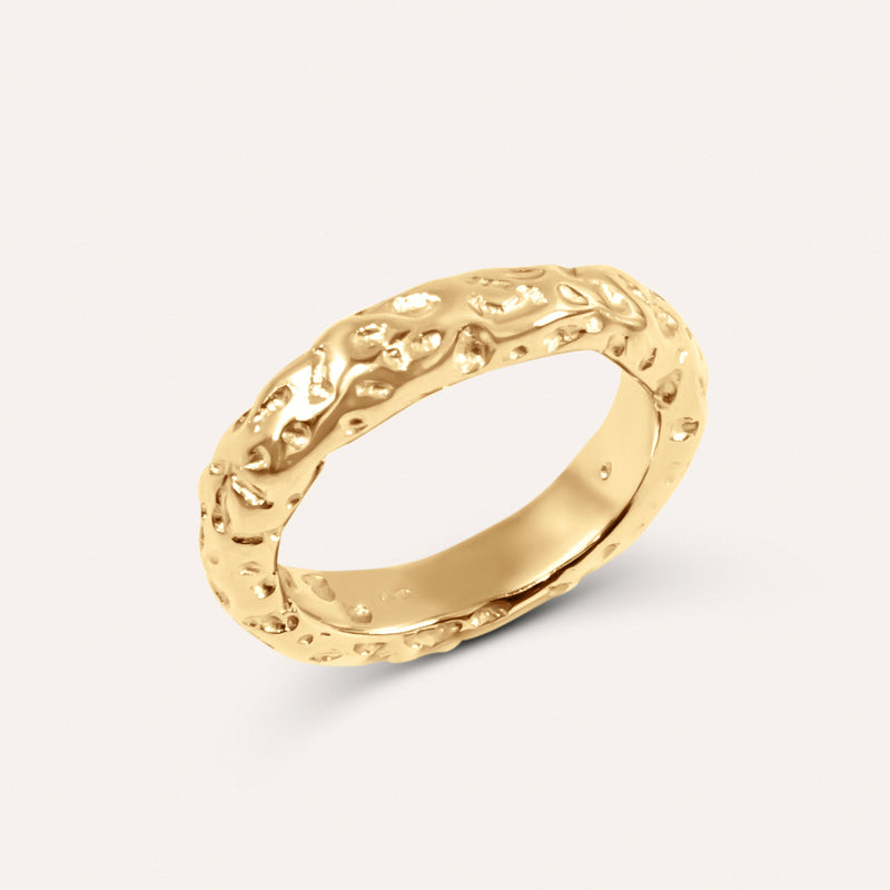 Rock Textured Ring