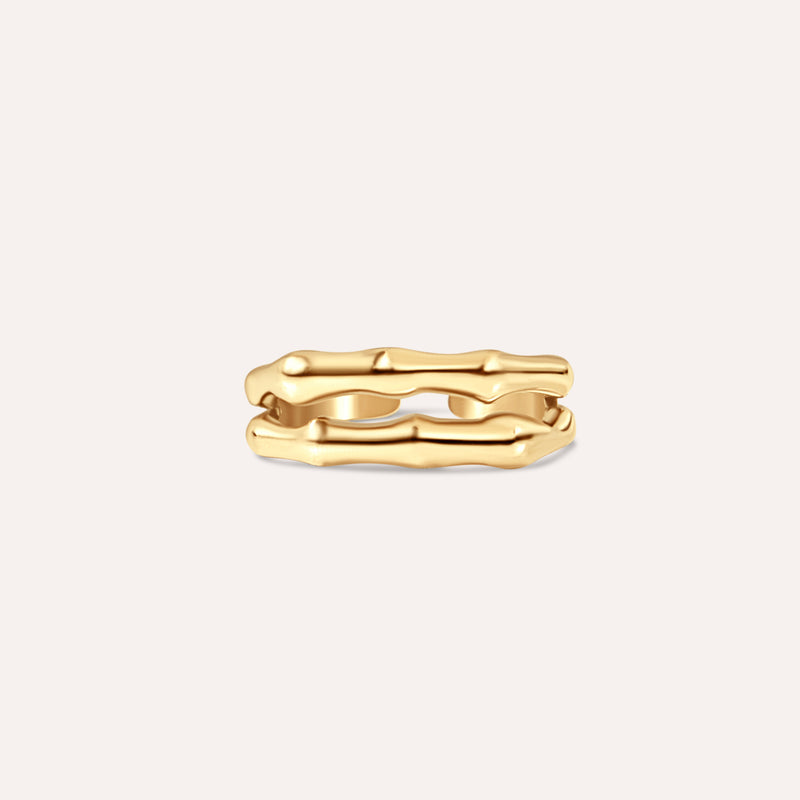 Layered Bone Ring 