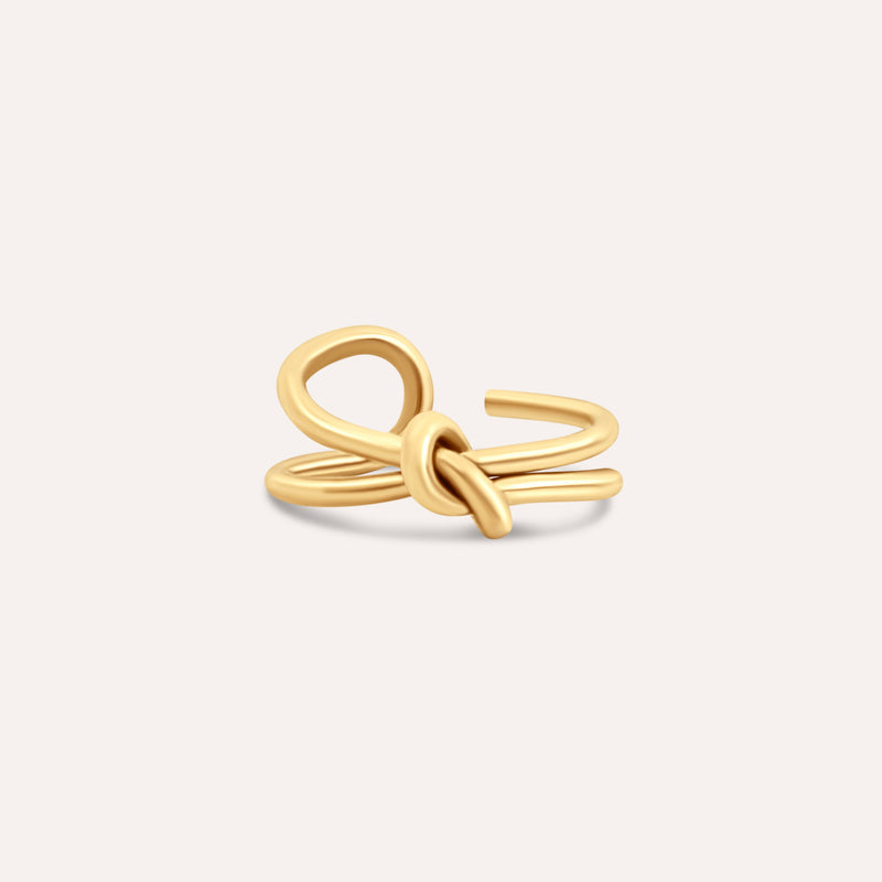 Infinity Knot Layered Ring 