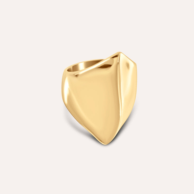 Curved Dome Ring