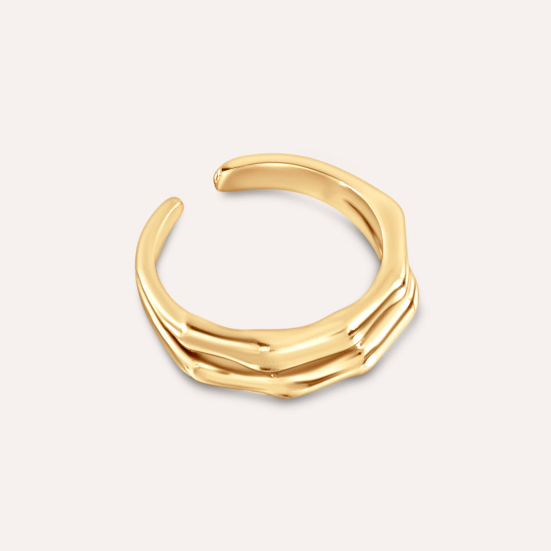 Layered Bone Ring 